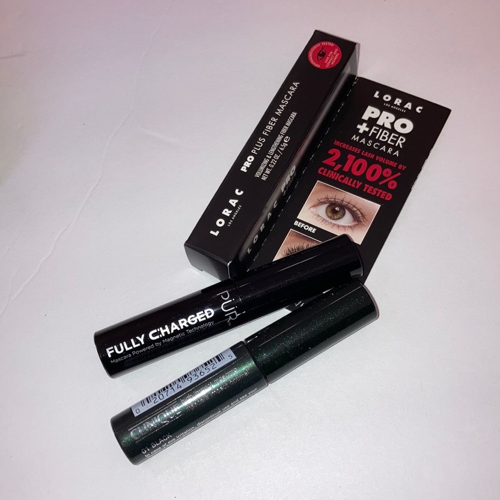 Mascara sample lot- Lorac - Clinique - PUR